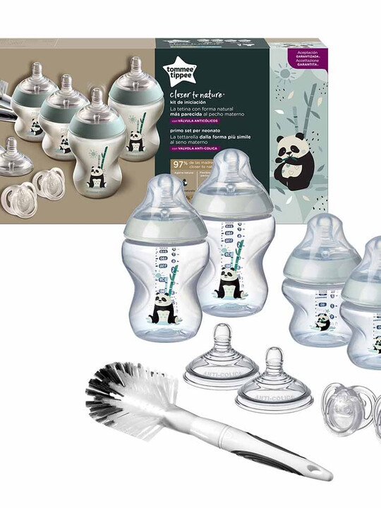 Tommee Tippee Closer to Nature New Born Starter Set - Girl image number 3